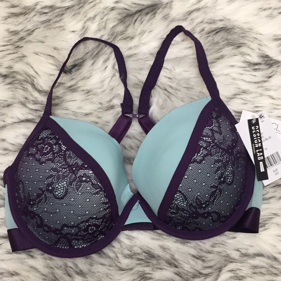 *NWT LORD & TAYLOR Lace Ultra Push Up Bra - Picture 3 of 5